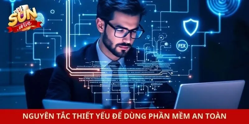 Nguyên tắc thiết yếu để dùng phần mềm an toàn